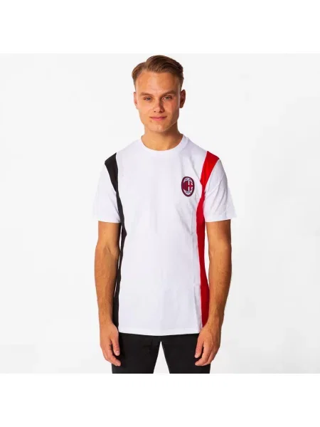Koszulka Minimalistyczna AC Milan biała