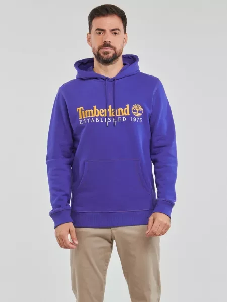 Mikina s kapucňou Timberland fialová