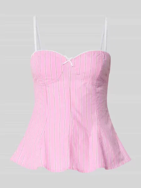 Top Gina Tricot z kokardką