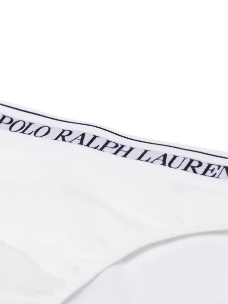 Haftowane majtki Polo Ralph Lauren szare