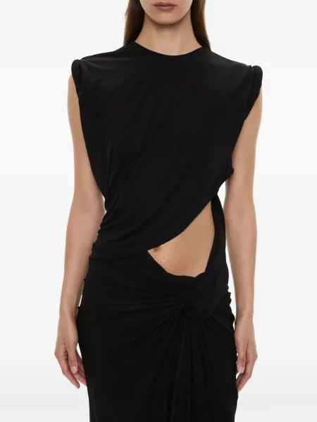Lung rochie Christopher Esber negru