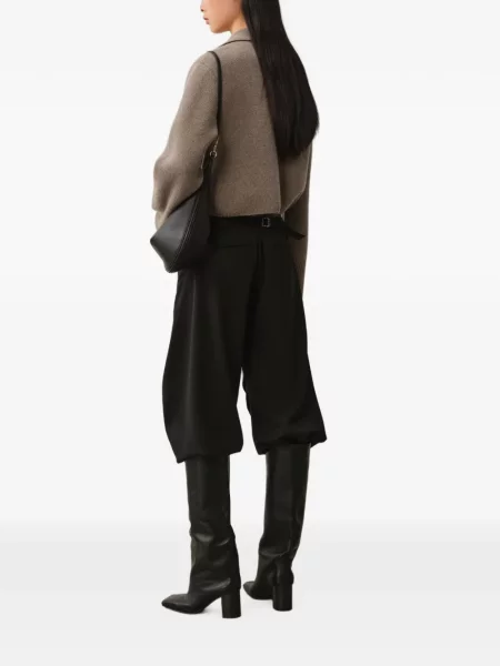 Decupat pantaloni Less negru