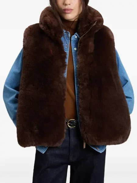 Vestă Woolrich maro