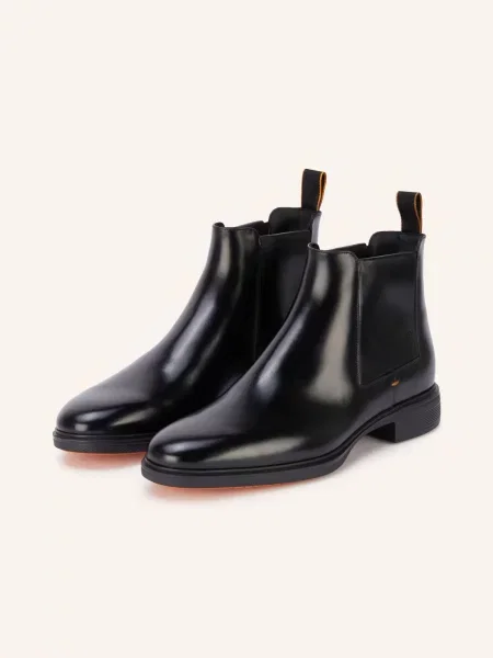 Santoni Chelsea Boots Easy černá