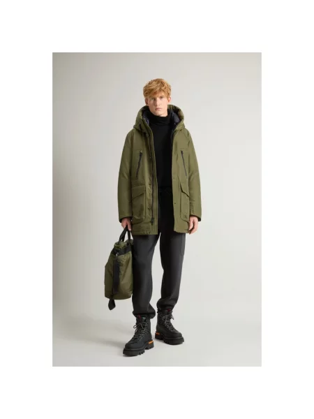 Parka Woolrich zielona
