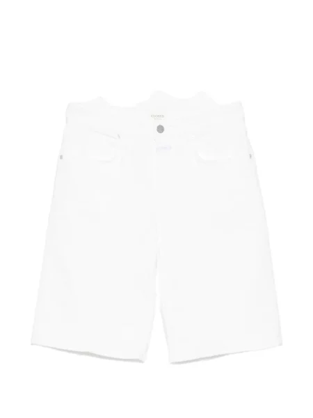 Pantaloni scurți Closed alb