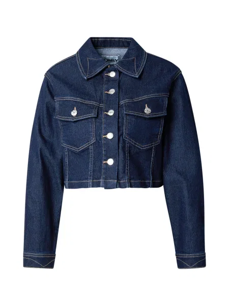 ONLY Geacă de primăvară-toamnă ONLWonder denim albastru