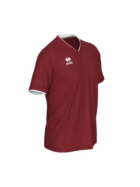 T-Shirt Errea Leonard Maglia Mc Ad Dorośli biała