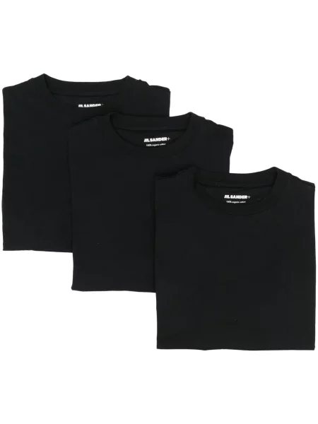 Cămașă Jil Sander scurtă negru