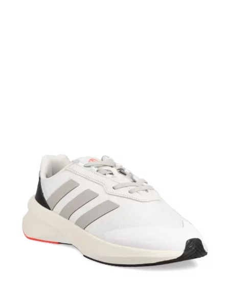 Sneakersy Adidas Terrex w paski z nadrukiem skórzane czarne