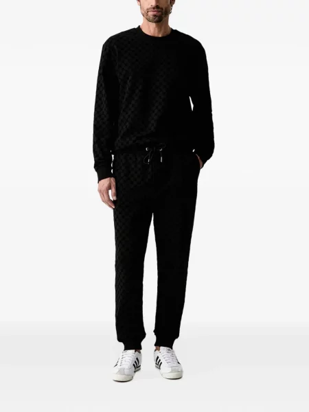 Hanorac crewneck Joop! cu decolteu rotund negru