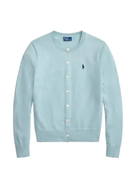 Велурени бягане с яка чорапи Polo Ralph Lauren синьо