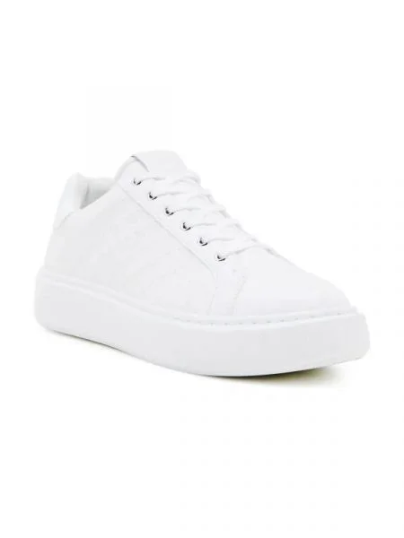 Karl Lagerfeld Bőr sneakers tornacipő MAXI KUP fehér