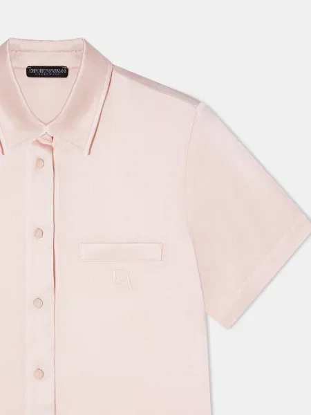 Піжама Emporio Armani рожевий