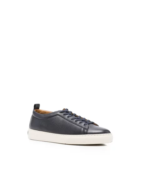 Sneakersy Henderson Baracco skórzane niebieskie