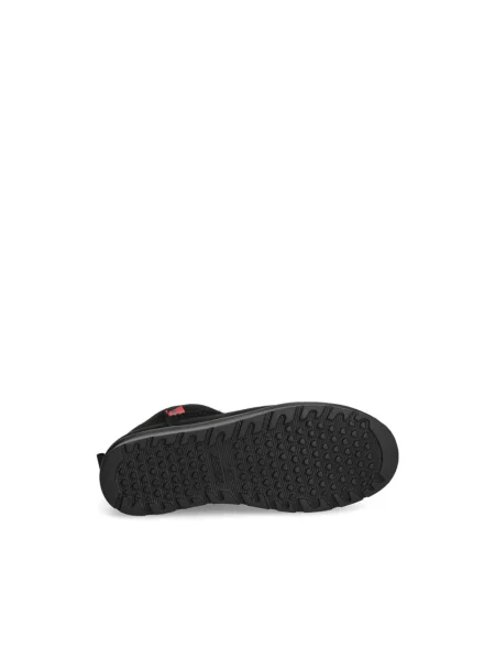 Botki Love Moschino skórzane retro czarne