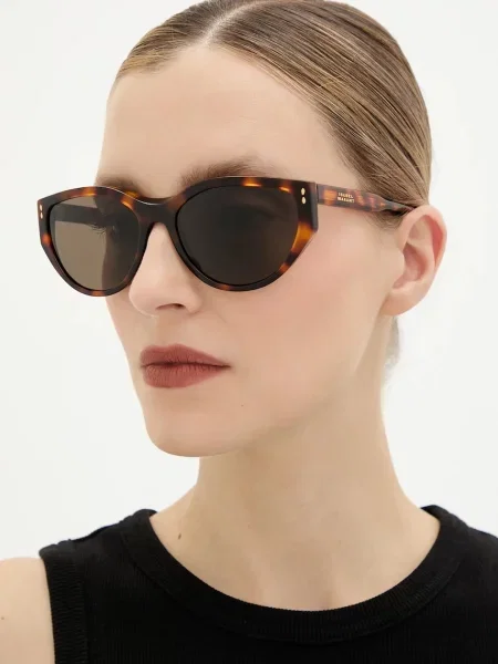 Солнцезащитные очки Isabel Marant коричневые