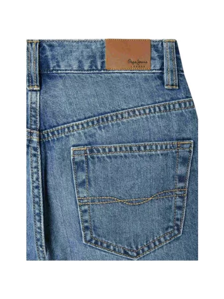 Gyerek farmer rövidnadrág Pepe Jeans kék