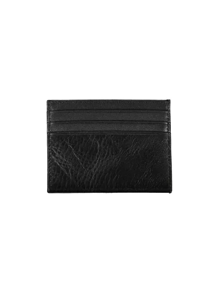 Portfel Tommy Hilfiger skórzany elegancki czarny