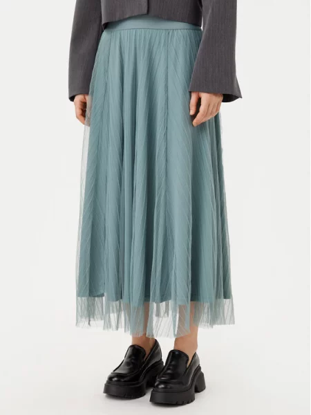 ONLY Spódnica midi zielony