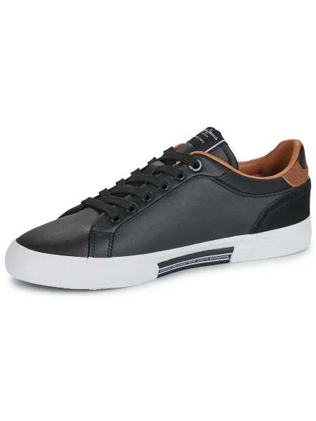 Sportcipő Pepe Jeans Kenton Court Bllack fekete