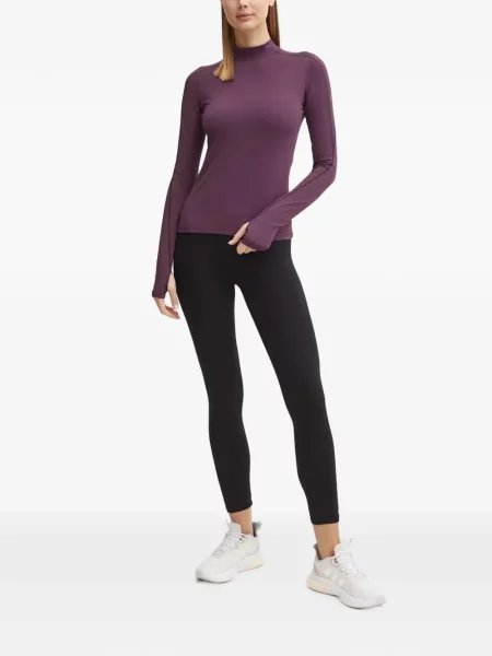 Top Reebok cu autograf violet