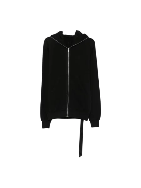 Bluza z kapturem Rick Owens czarna