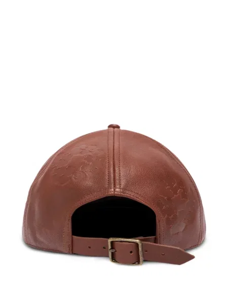 Bőr baseball sapka Denim Tears barna