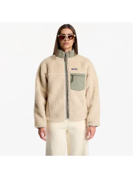 Яке Patagonia W's Classic Retro-X Jacket Dark Natural/ River Rock Green S зелено
