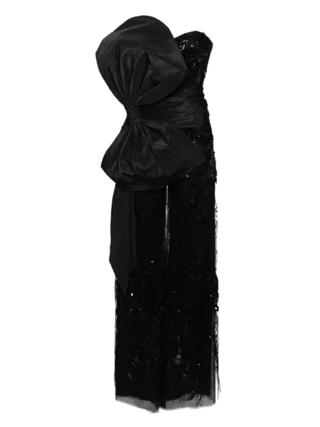 Haftowany kombinezon Saiid Kobeisy czarny