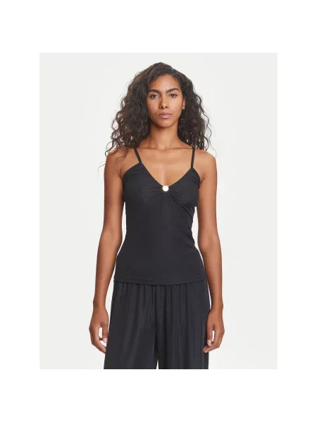 Emporio Armani Топ Slim Fit чорний