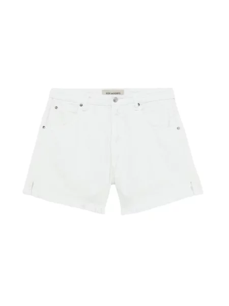 Szorty jeansowe Roy Rogers białe