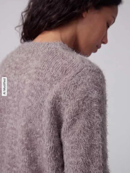 Kardigan rozpinany o kroju regular fit z dodatkiem wełny model NOVAH' Vero Moda