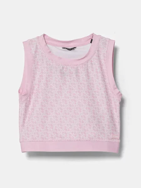 Dětské top Guess růžový
