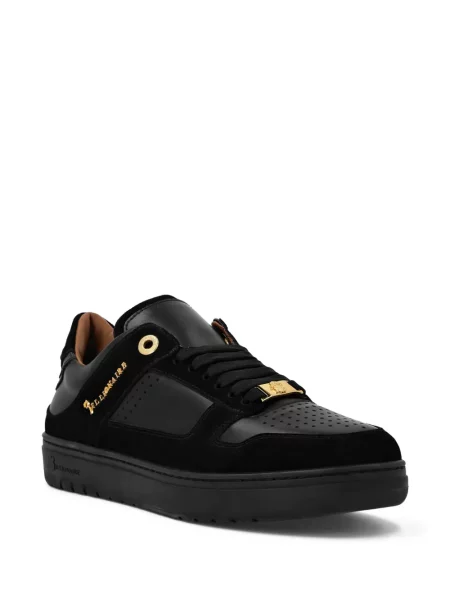 Sneakerși Billionaire din piele de căprioară negru