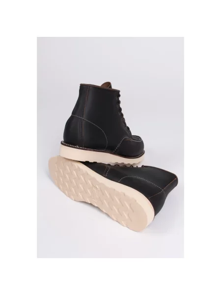 Botki Red Wing Shoes zamszowe klasyczne czerwone