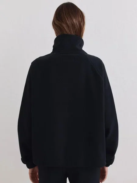 Kurtka polarowa na Fleece Zip czarna