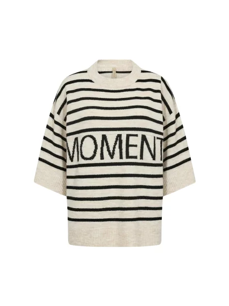 Soyaconcept Pulover SC-ORLEAN STRIPE 11 pepene roșu