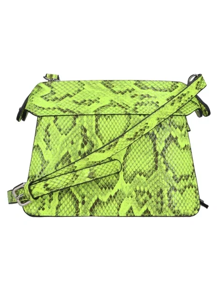 Torebka crossbody Gaëlle Paris skórzana zielona