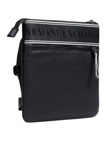 ARMANI EXCHANGE Geantă de umăr IAN FLAT' negru