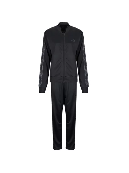 ADIDAS SPORTSWEAR Športna trenirka temno siva črna