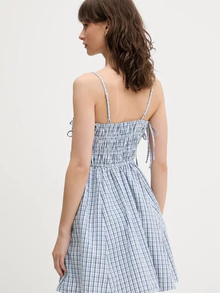 Šaty Abercrombie & Fitch mini modrá