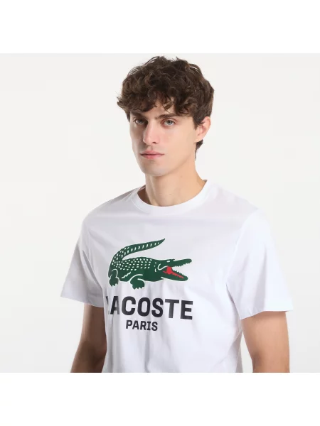 Tričko Lacoste biela
