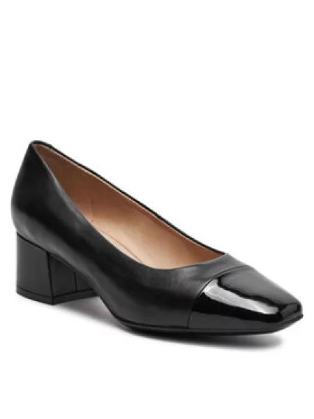 Nizki čevlji Caprice Black Comb črna
