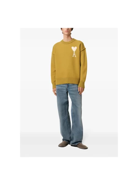 Sweter Ami Paris czarny