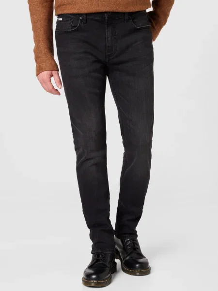 Lindbergh Jeans Superflex denim negru
