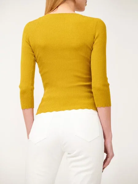 Свитер Elisabetta Franchi желтый