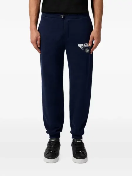 Fleece jogger Philipp Plein kék