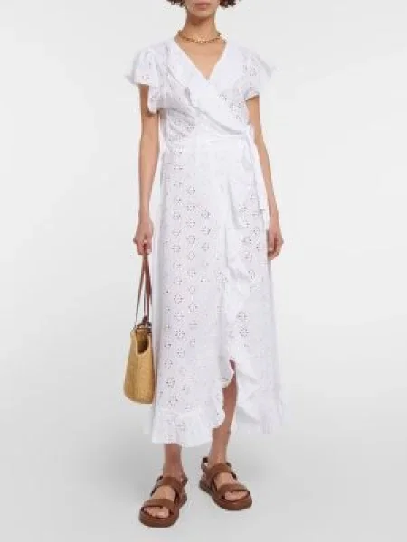 Maxi ruha Melissa Odabash fehér