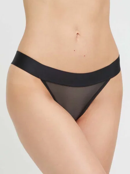 DKNY nohavičky dámske čierna